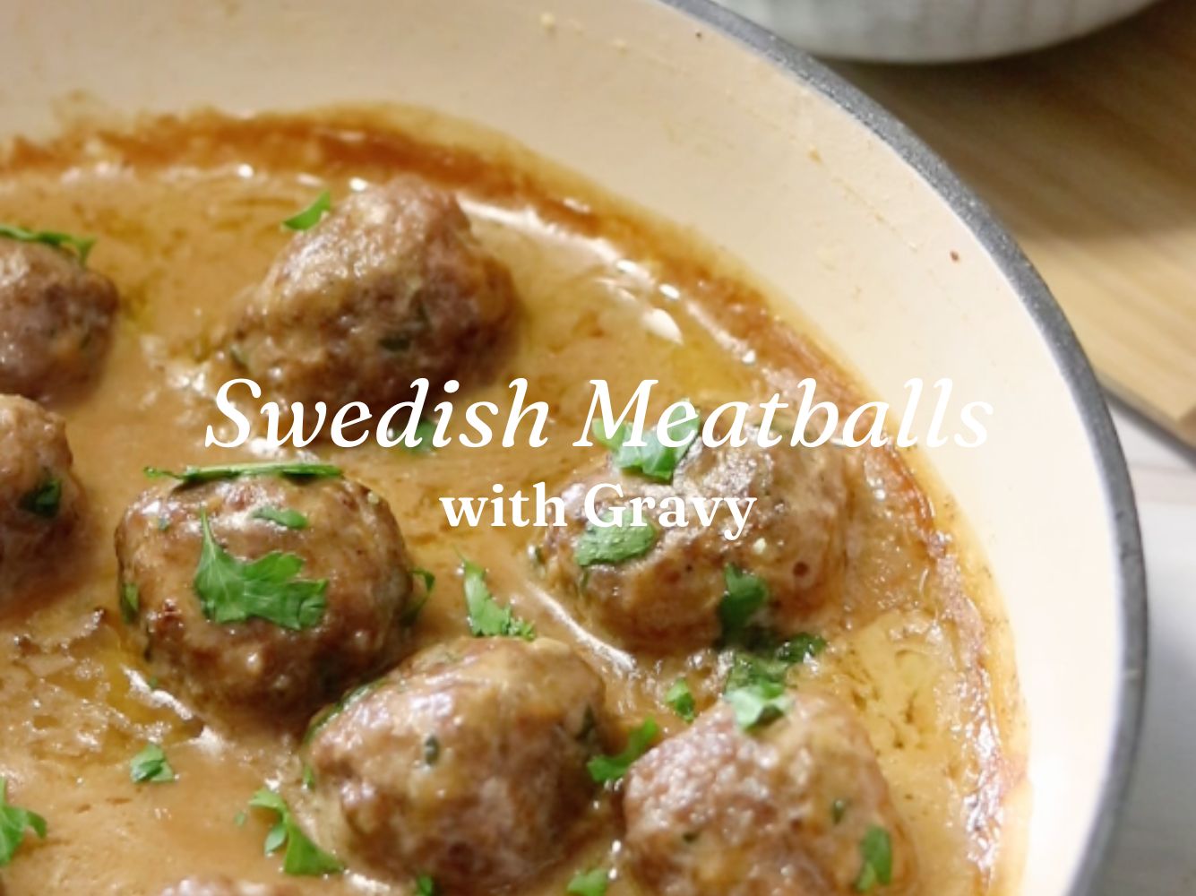 Dutch Oven Swedish Meatballs Crumble Cookware