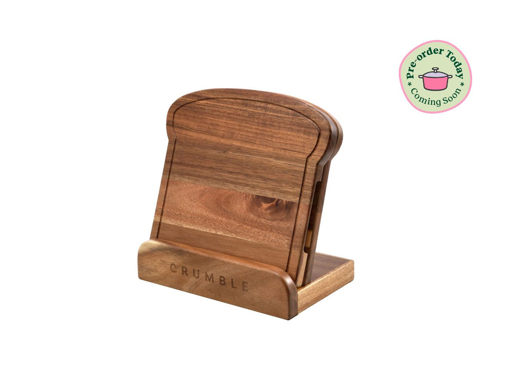 Wood Knife Block and Chopping Board