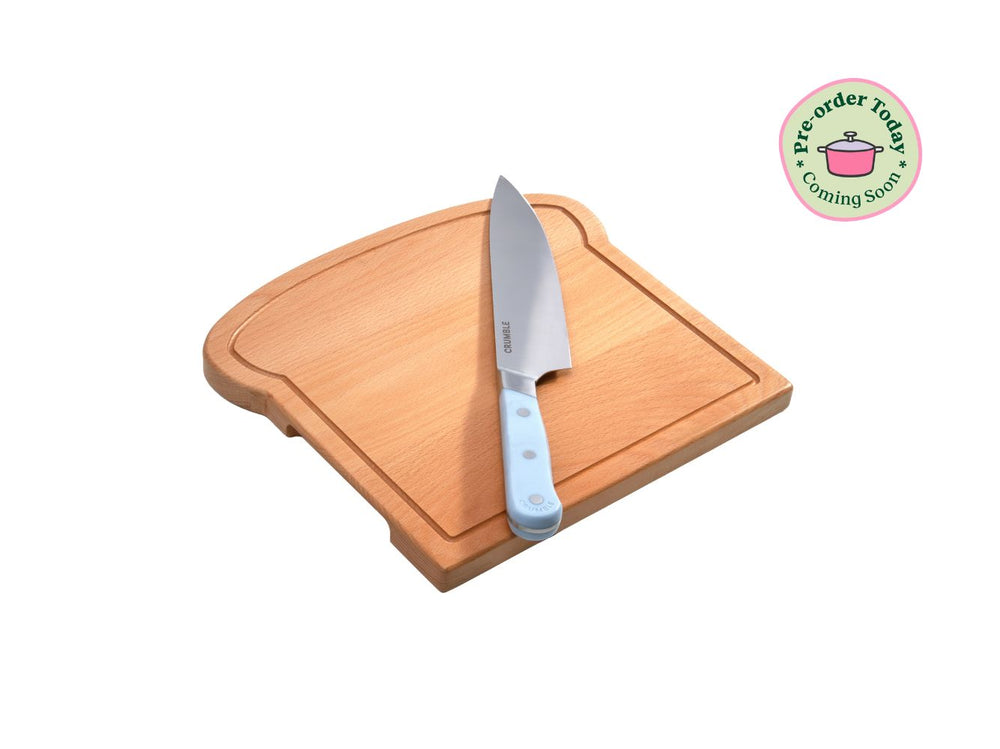 Wood Knife Block and Chopping Board