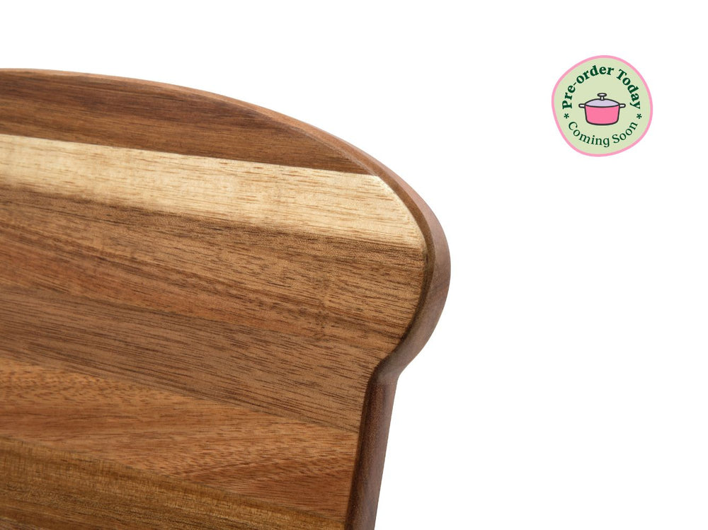 Wood Knife Block and Chopping Board