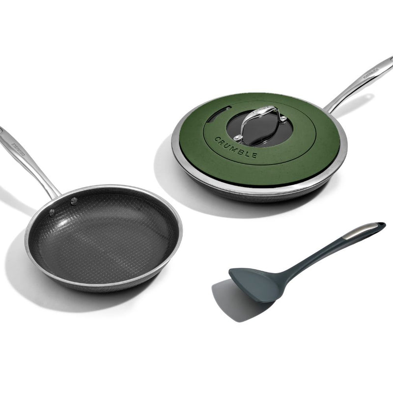 Hybrid Non-Stick Frypan Set (4-Piece)
