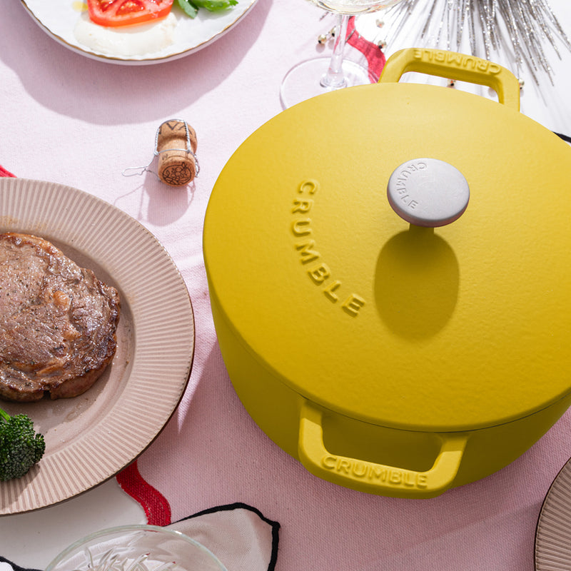 Classic Round Dutch Oven - Sunny Yellow