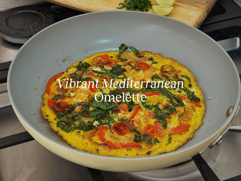 Vibrant Mediterranean Omelette