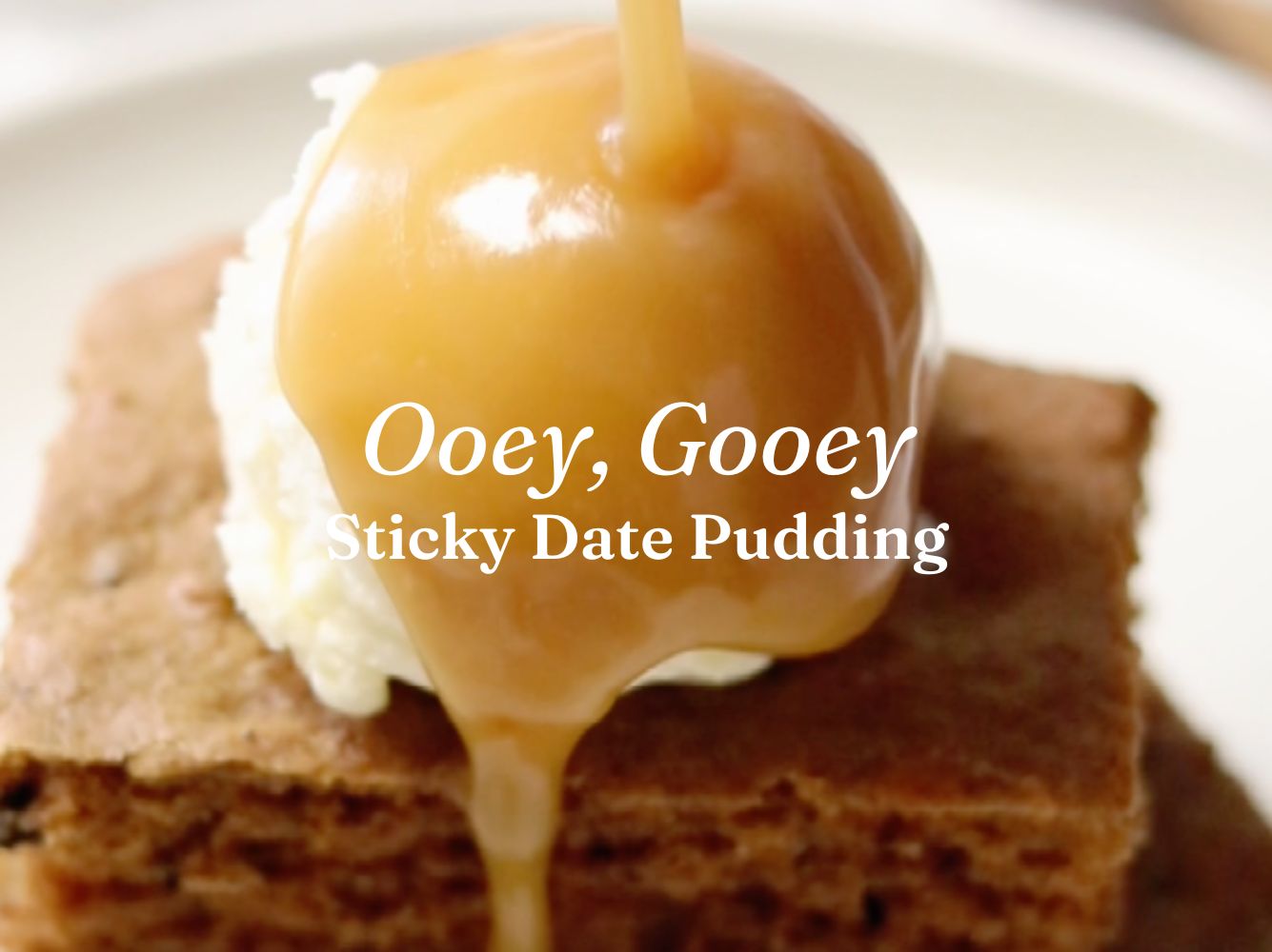 Easy Sticky Date Pudding