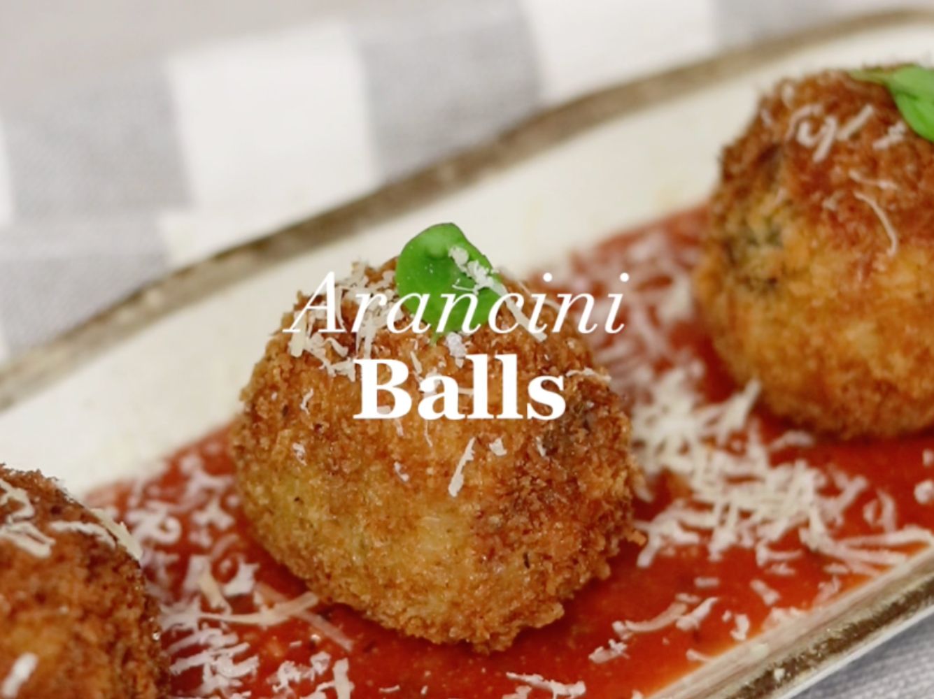Easy, Cheesy Arancini Balls