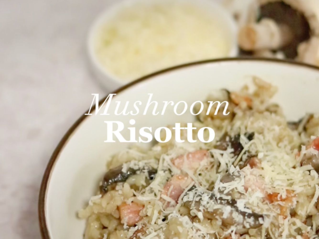 Dutch Oven Bacon & Mushroom Risotto Crumble Cookware