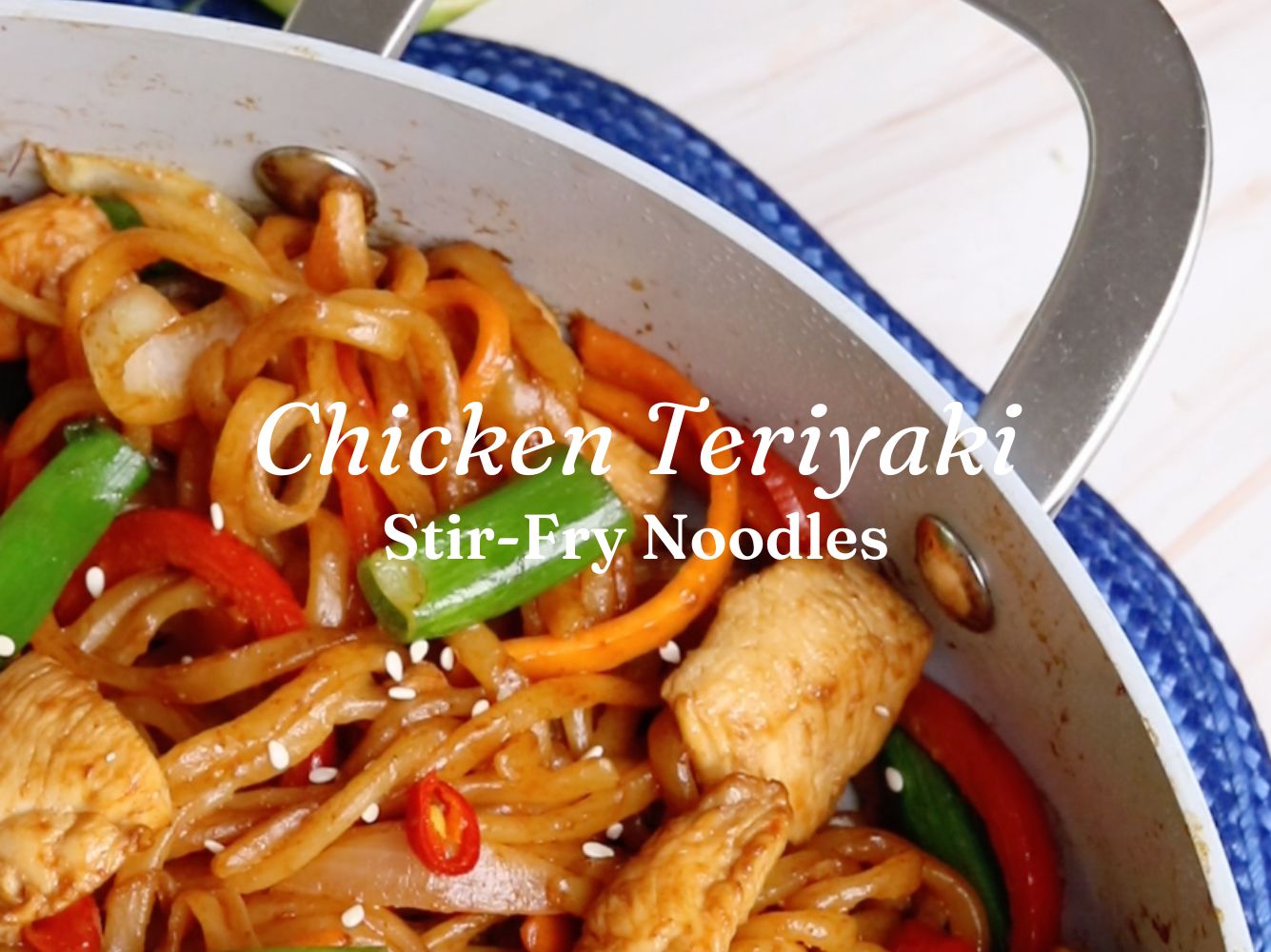 Chicken Teriyaki Stir-Fry Noodles