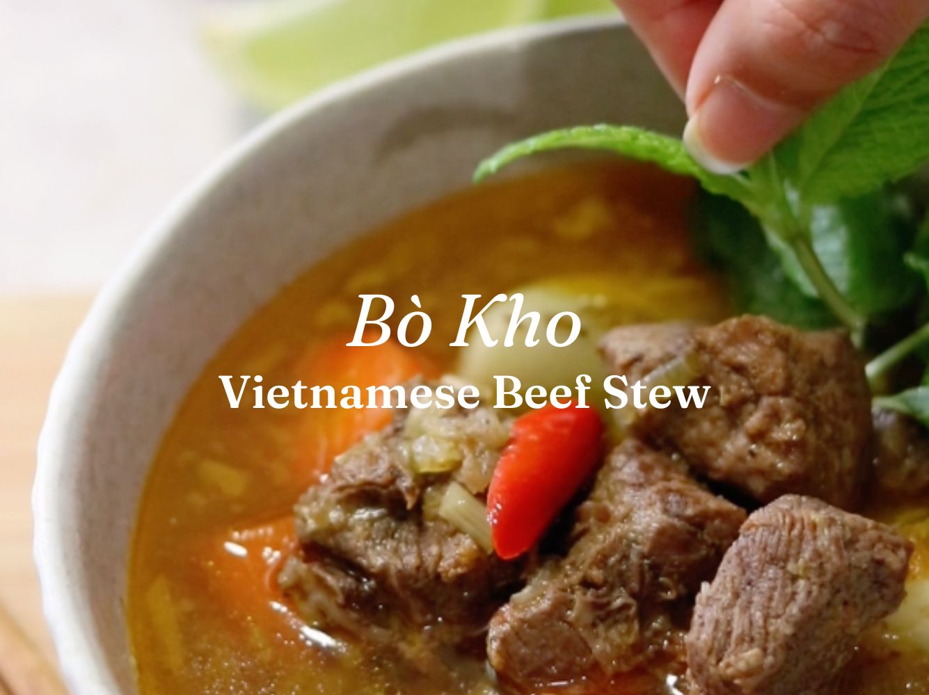 Bò Kho (Vietnamese Beef Stew)