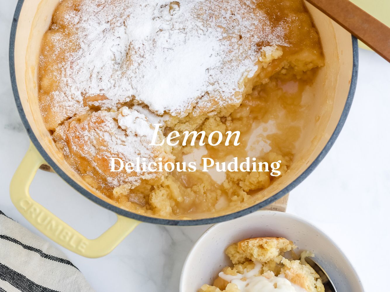 Lemon Self-Saucing Pudding