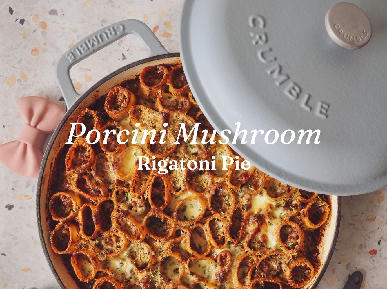 Porcini Rigatoni Pie