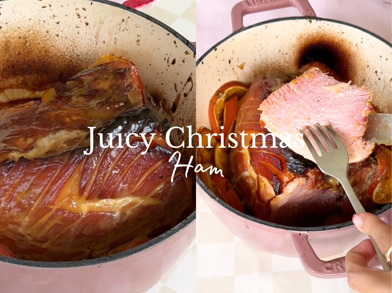 Dutch Oven Christmas Ham