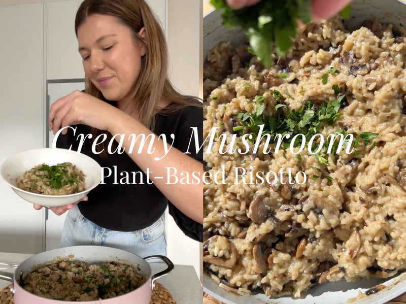 Plant-Based Mushroom Risotto