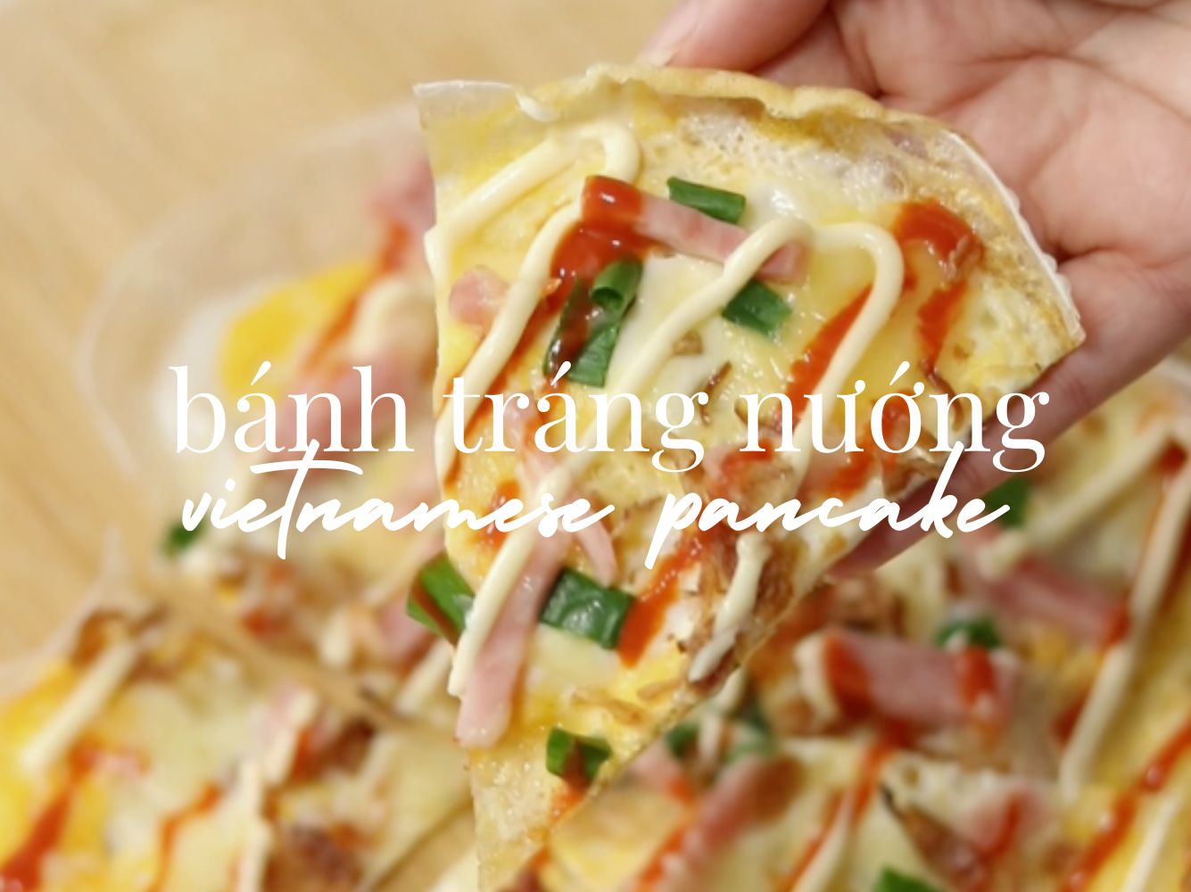 bánh tráng nướng (Vietnamese Pizza)