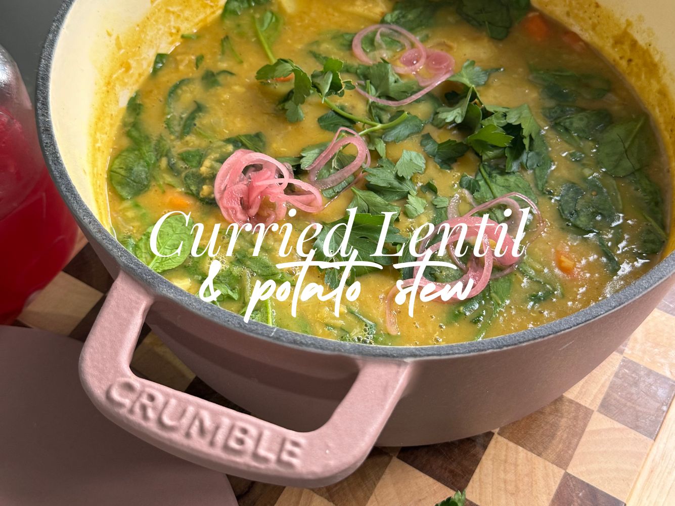 Curried Red Lentil & Potato Stew