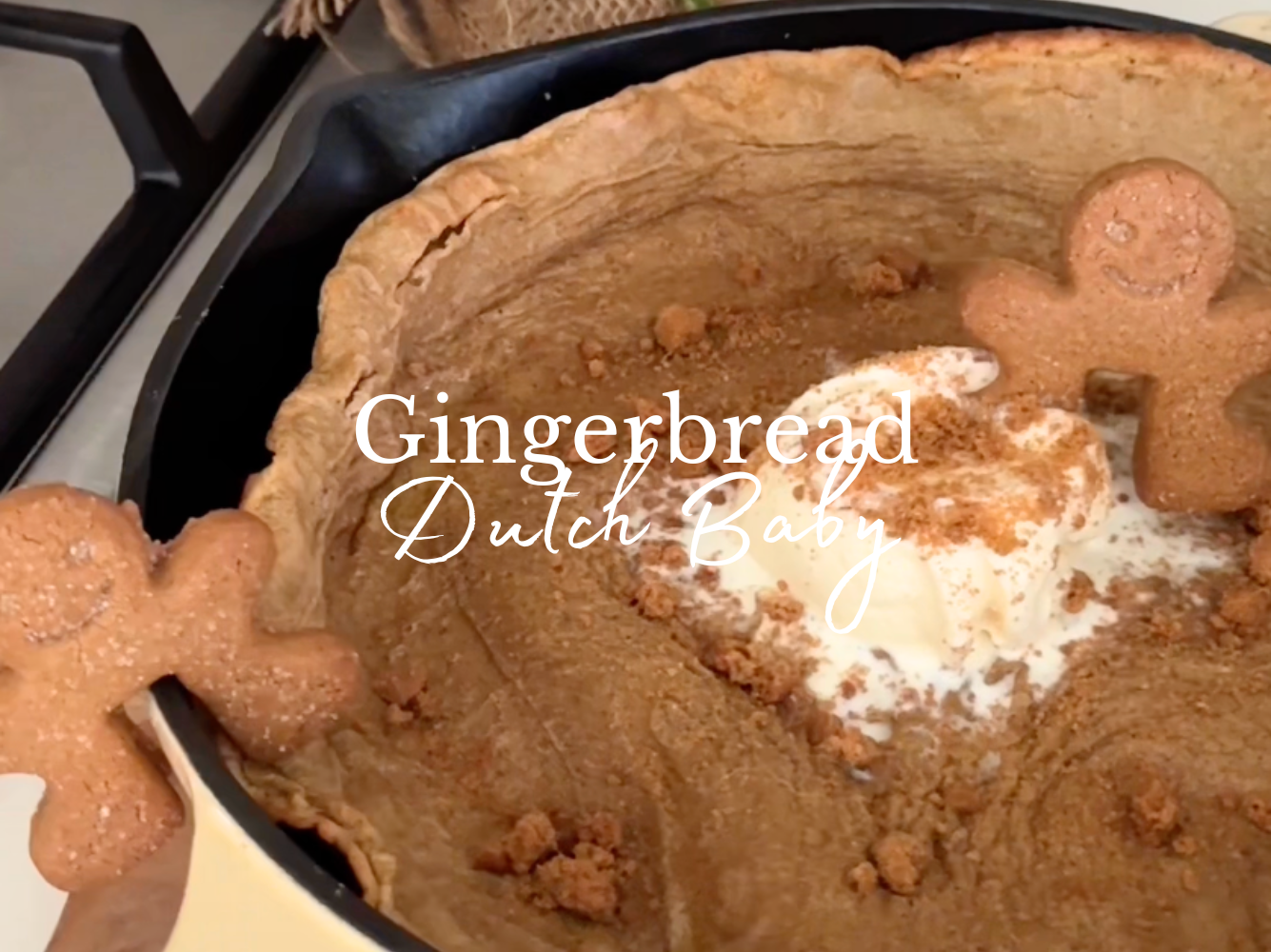 Gingerbread Dutch Baby