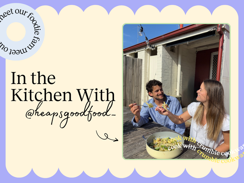 In The Kitchen With Georgia & Lachie (@heapsgoodfood_) - A Crumble Christmas Feature