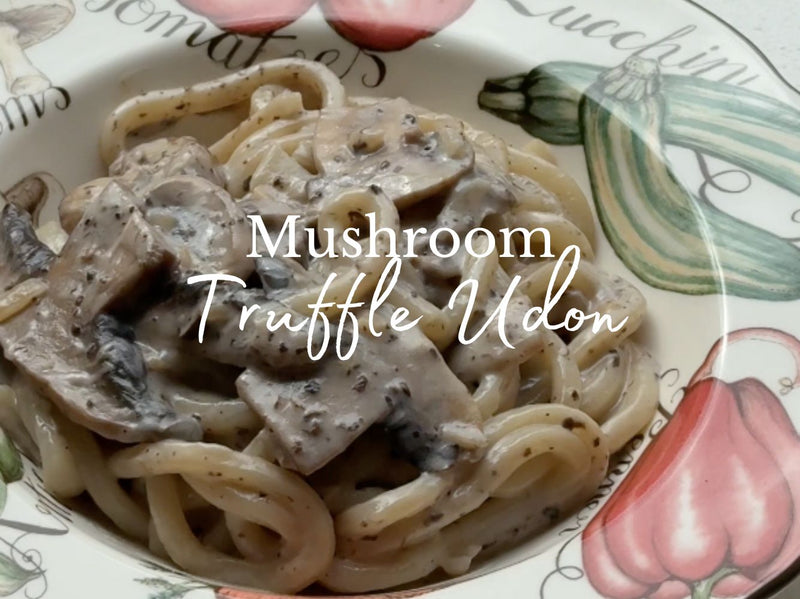 Creamy Mushroom Truffle Udon (One Pan Comfort in 20 Minutes)