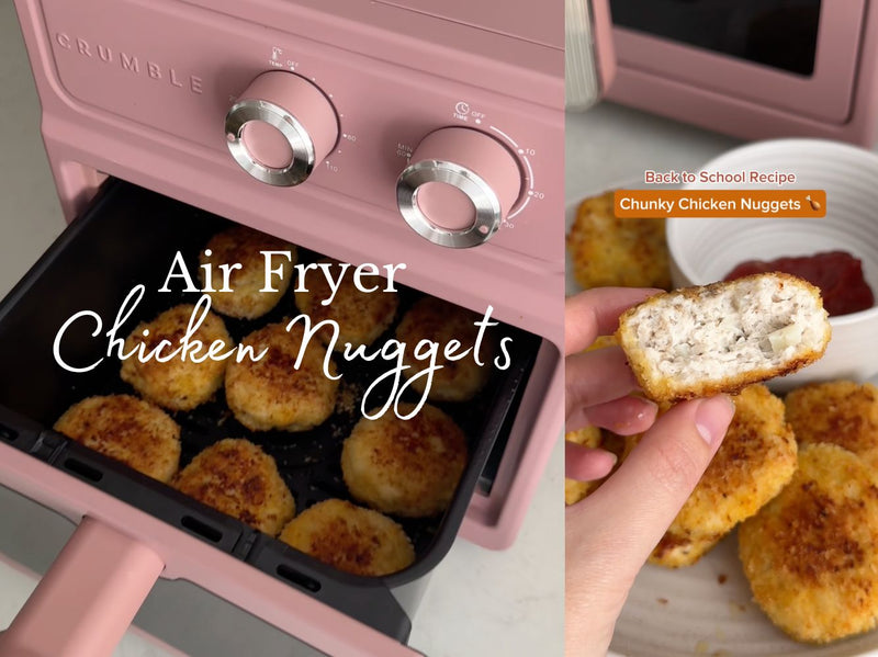 Chunky Air Fryer Chicken Nuggets (Crispy, Juicy & Homemade)