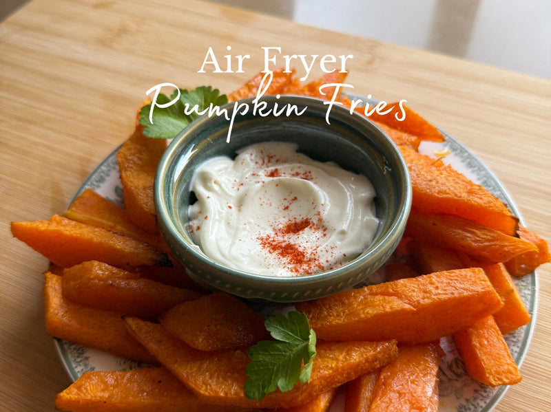 Air Fryer Pumpkin Fries (Healthy, Golden & So Addictive)