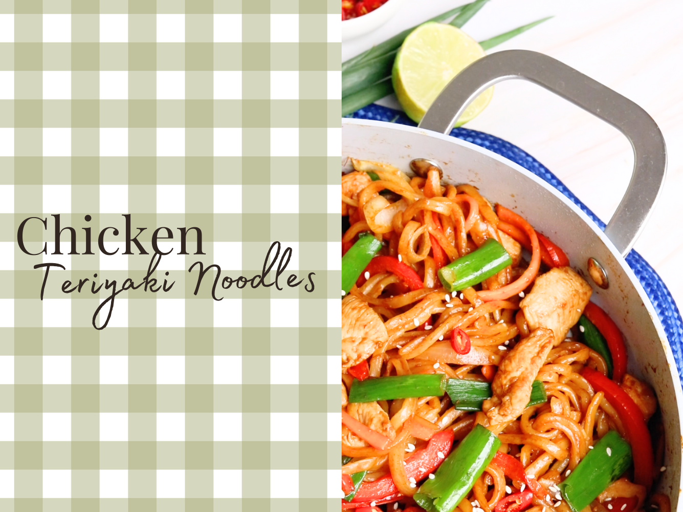 Chicken Teriyaki Stir-Fry Noodles