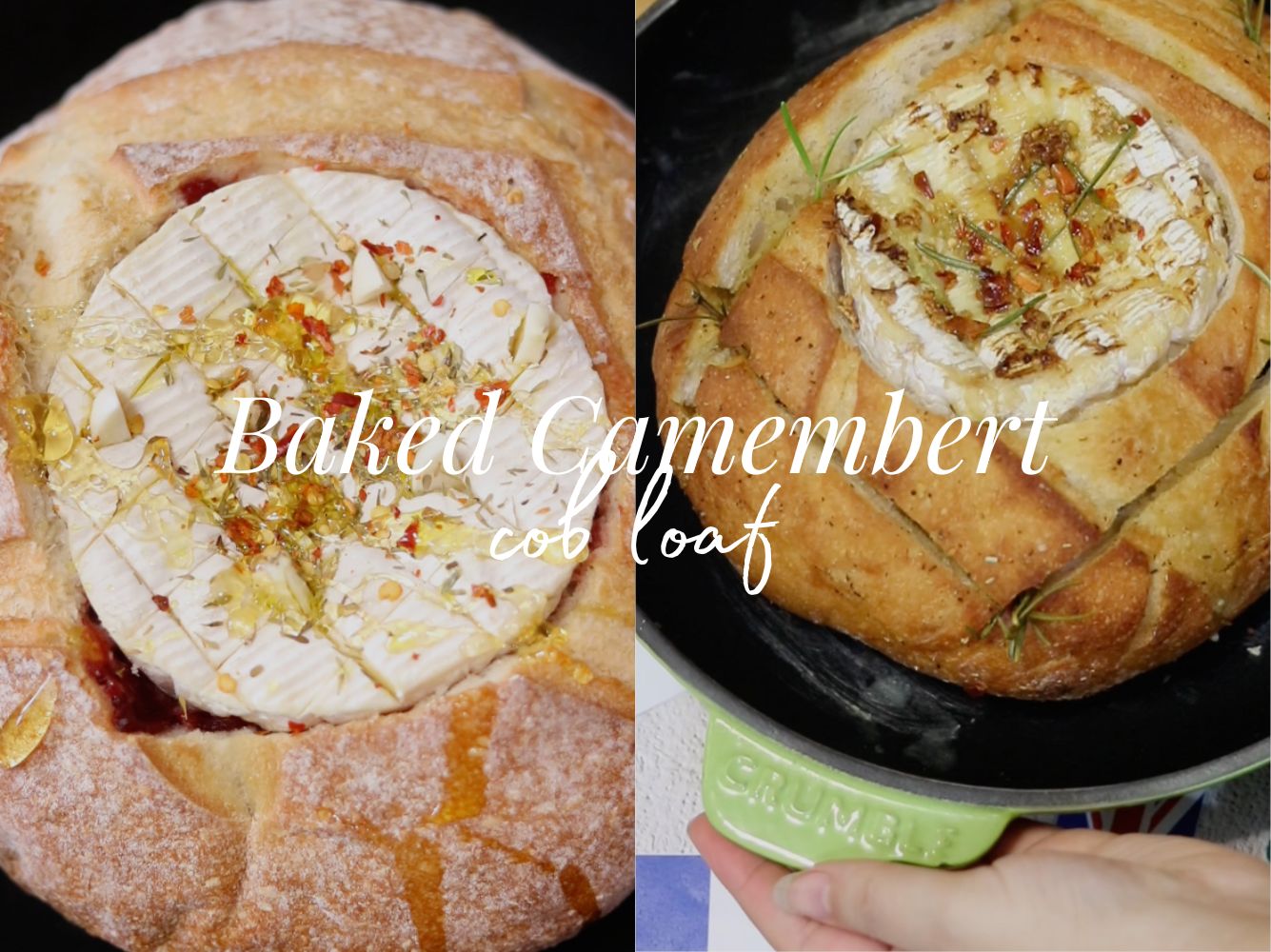 Baked Camembert Cob Loaf