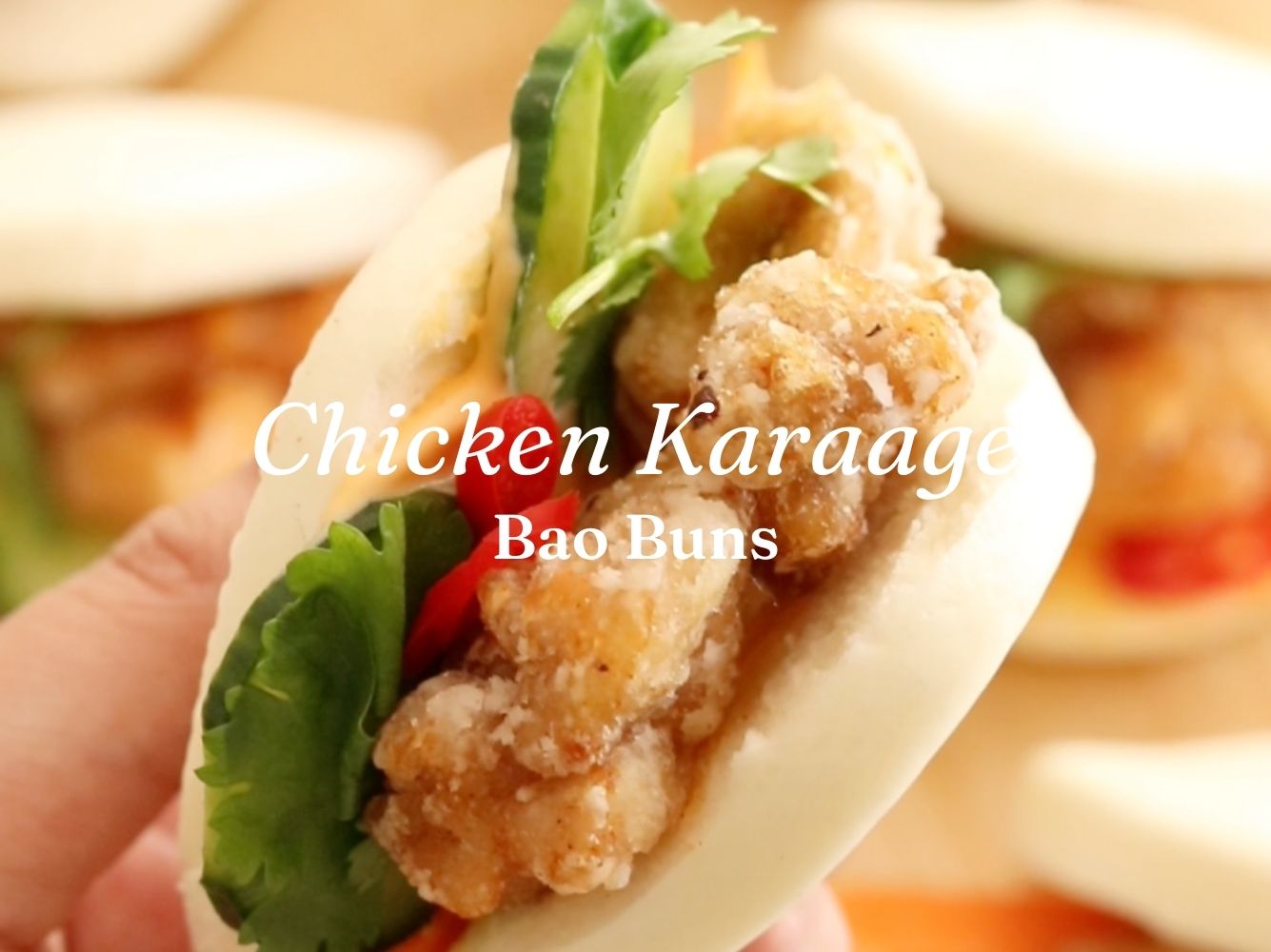 Chicken Karaage Baos