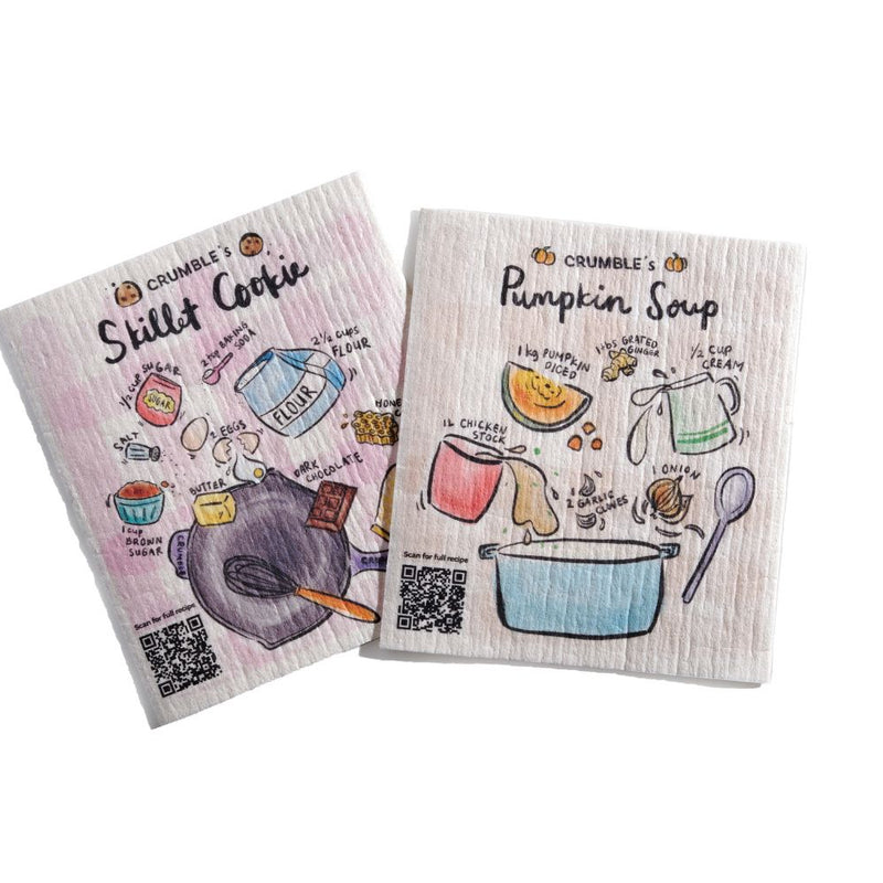 Biodegradable Kitchen Towels 2pc