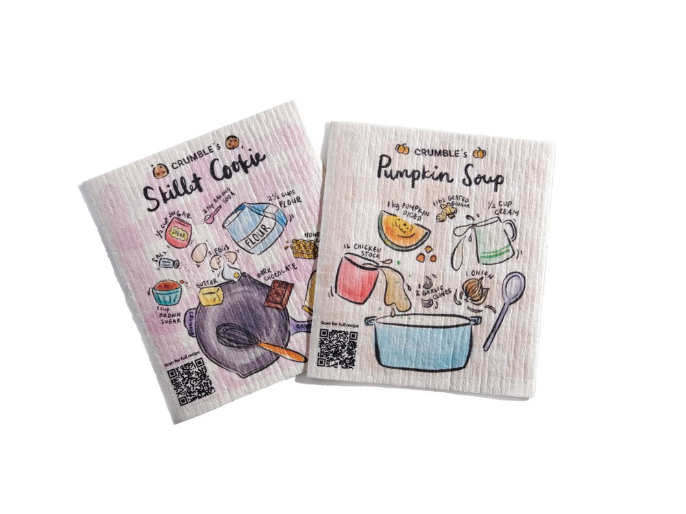 Biodegradable Kitchen Towels 2pc
