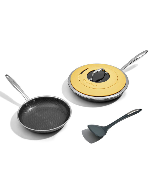 Hybrid Non-Stick Frypan Set (4-Piece)