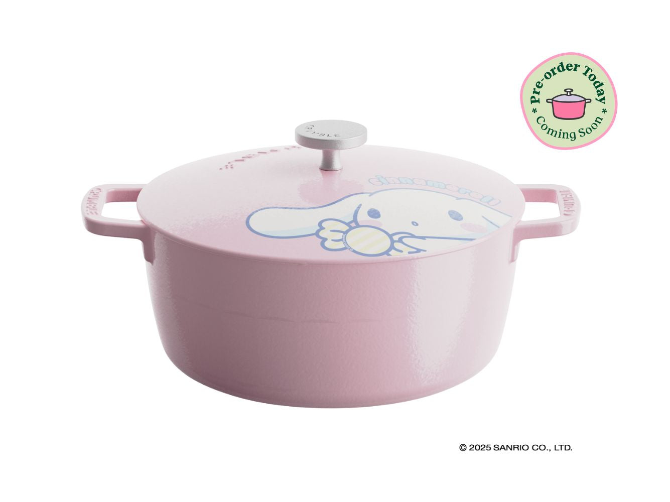 Limited Edition Cinnamoroll 26cm Round Dutch Oven | Crumble Cookware