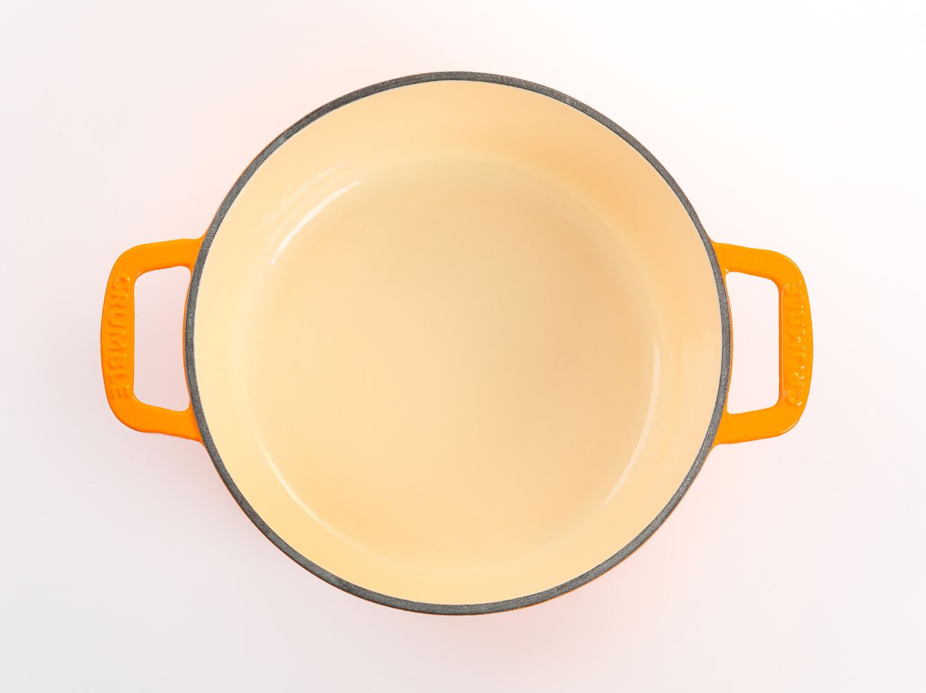 Classic Round Dutch Oven - Orange Gloss