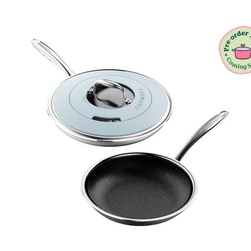 Hybrid Stainless Steel Frypan Set