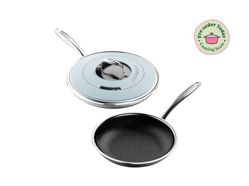 Hybrid Stainless Steel Frypan Set
