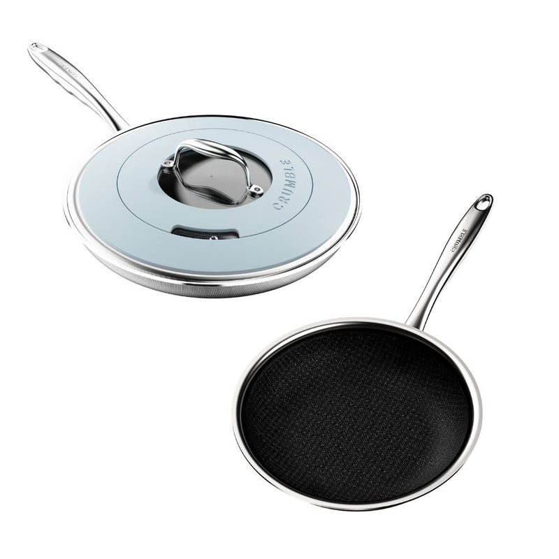 Hybrid Stainless Steel Frypan Set