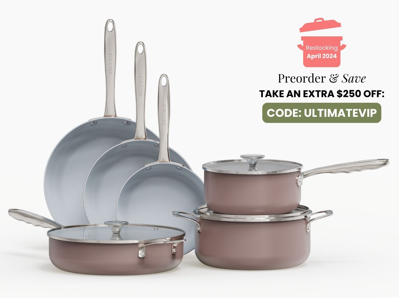 Ultimate Non-Stick Set - Roman Red