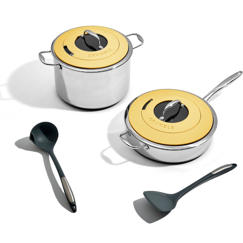 Hybrid Stainless Steel Essential Set (6-Piece)