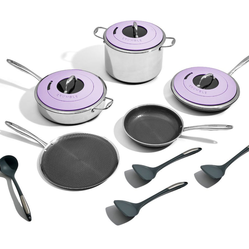 Hybrid Stainless Steel Family Set (12-Piece)