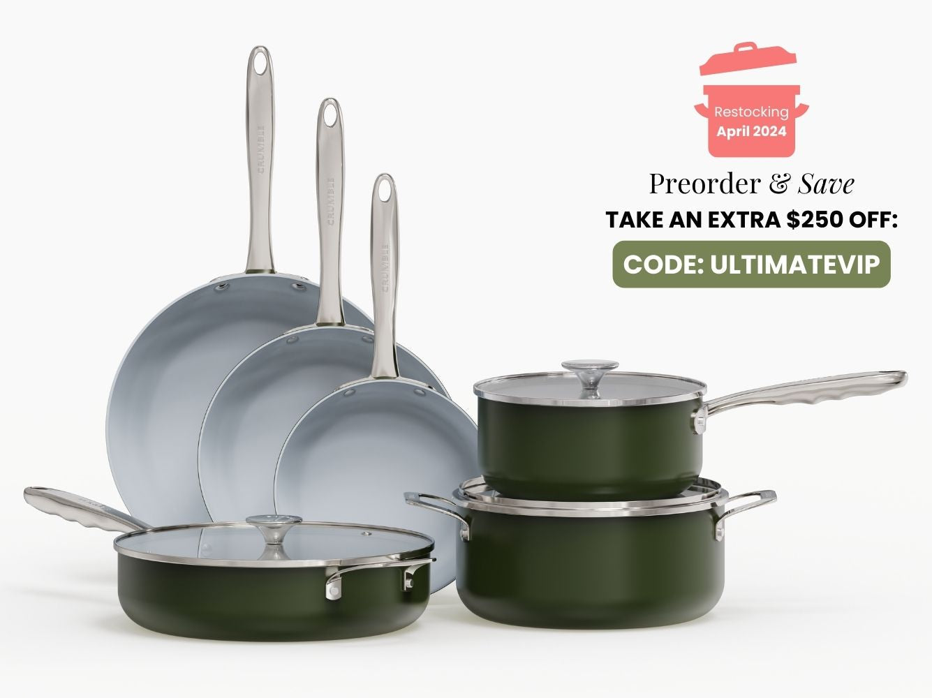 Ultimate Non-Stick Set - Roman Red