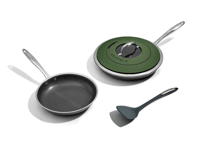 Hybrid Non-Stick Frypan Set (4-Piece)