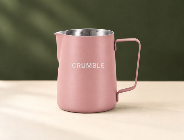 350ml Stainless Steel Milk Pitcher - Pink