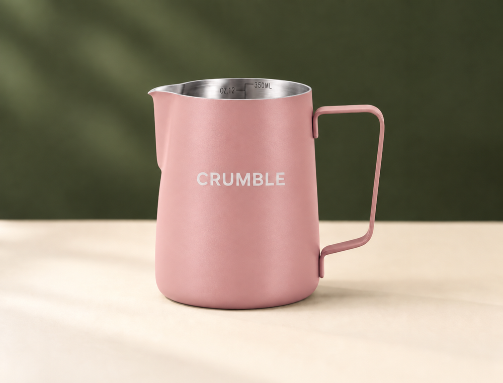 350ml Stainless Steel Milk Pitcher - Pink