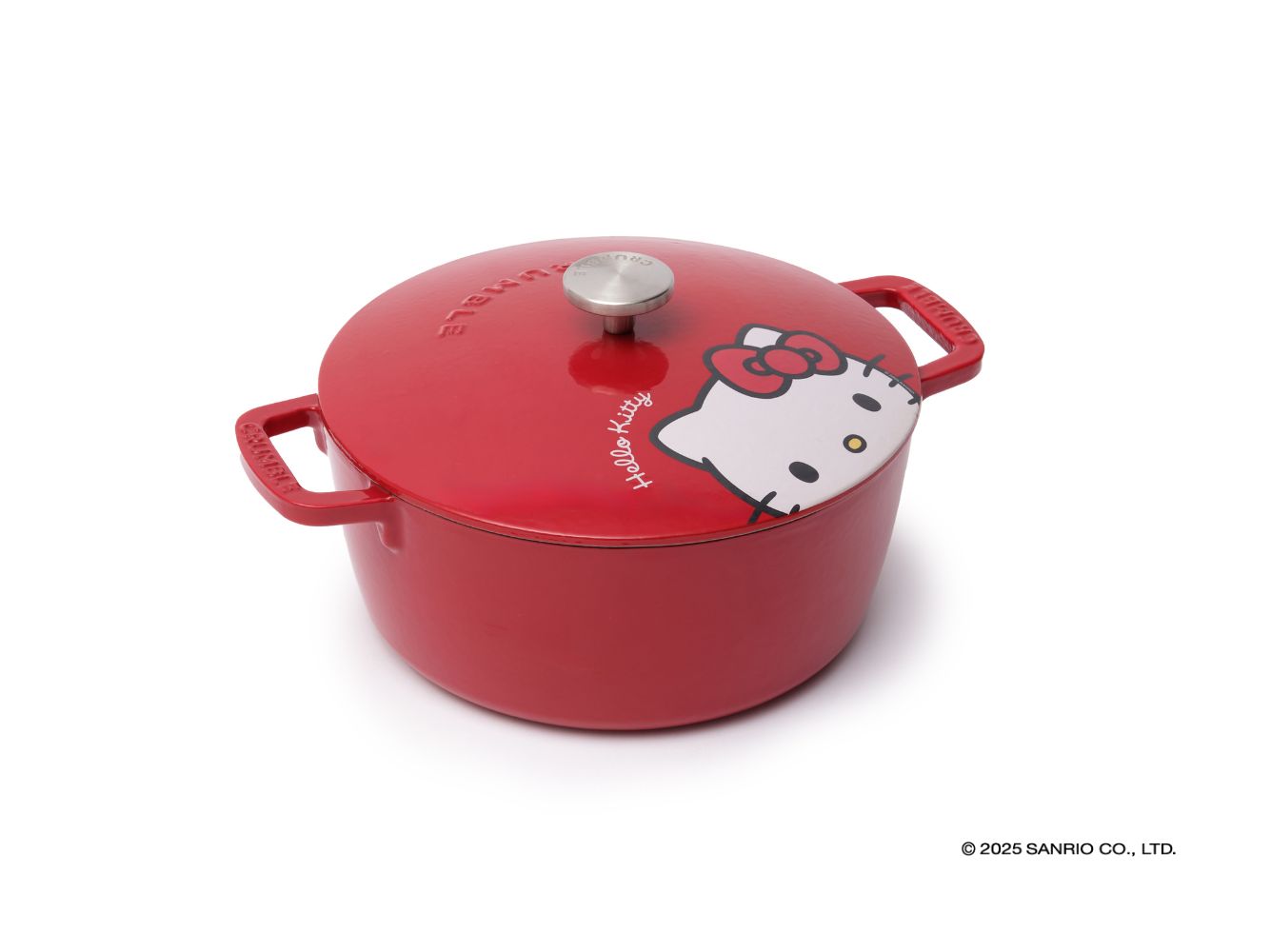 Limited Edition Hello Kitty 26cm Round Dutch Oven | Crumble Cookware