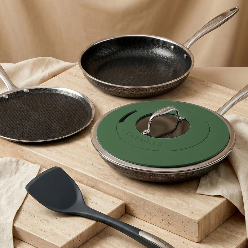 Hybrid Non-Stick Flip & Fry Set (6-Piece)