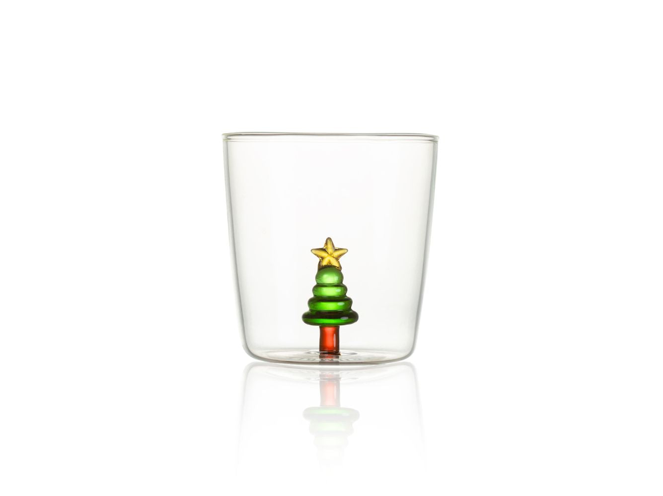 Crumble Christmas Glass Tumblers