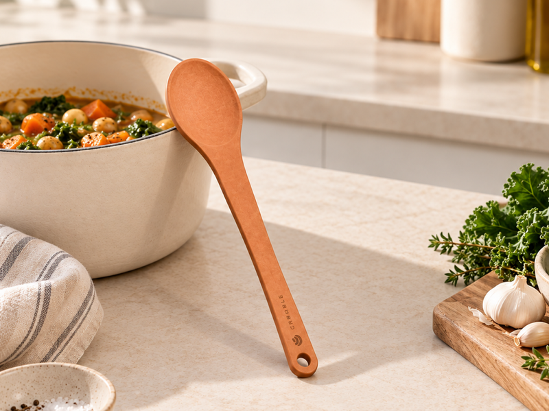 Non-Scratch Wood Spoon