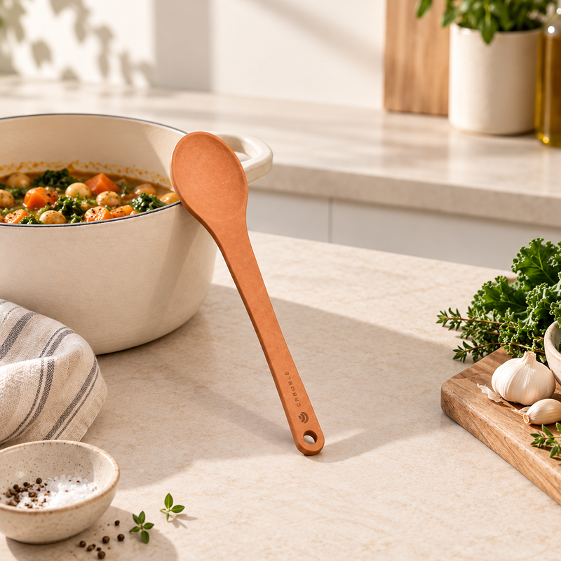 Non-Scratch Wood Spoon