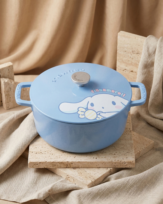 Limited Edition Cinnamoroll Classic Round Dutch Oven 26cm