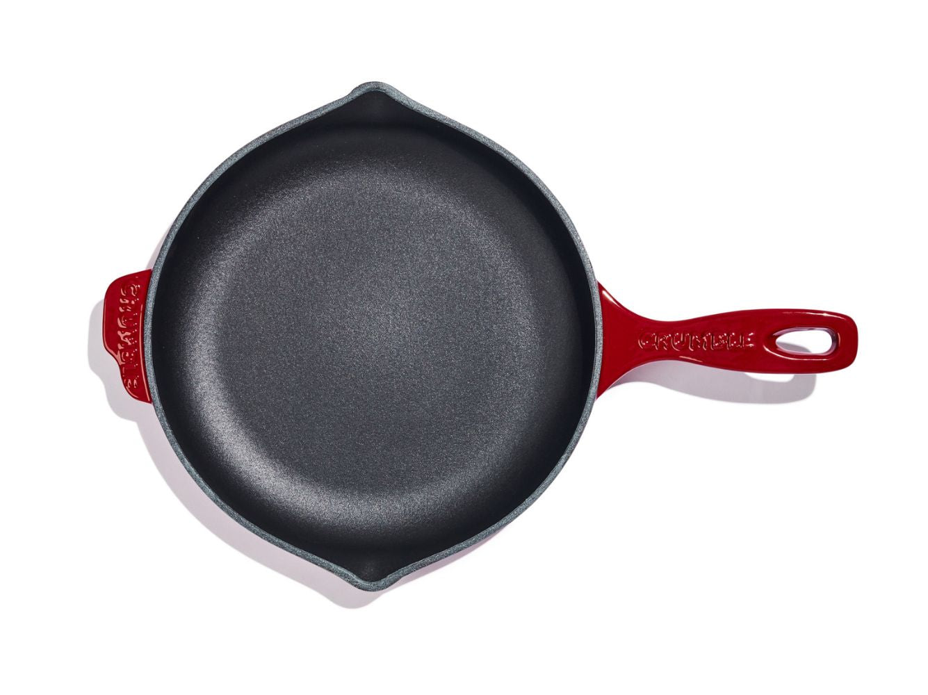 Classic Round Skillet 26cm Cast Iron Pan Crumble Cookware